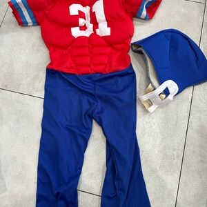 Quarterback football player 2T padded costume
